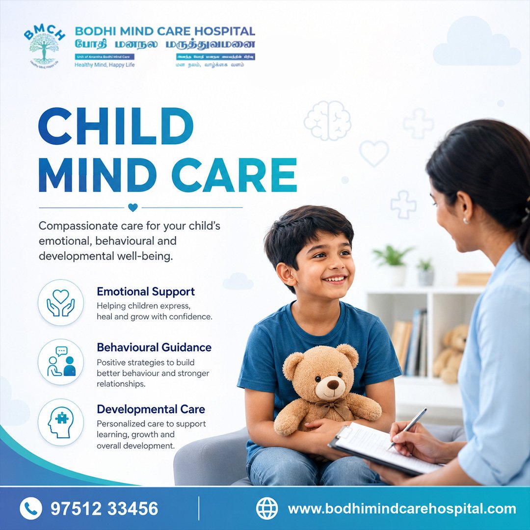 Best Child Mind Care Hospital in Coimbatore